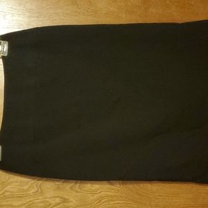 Black Pencil Skirt Size 2